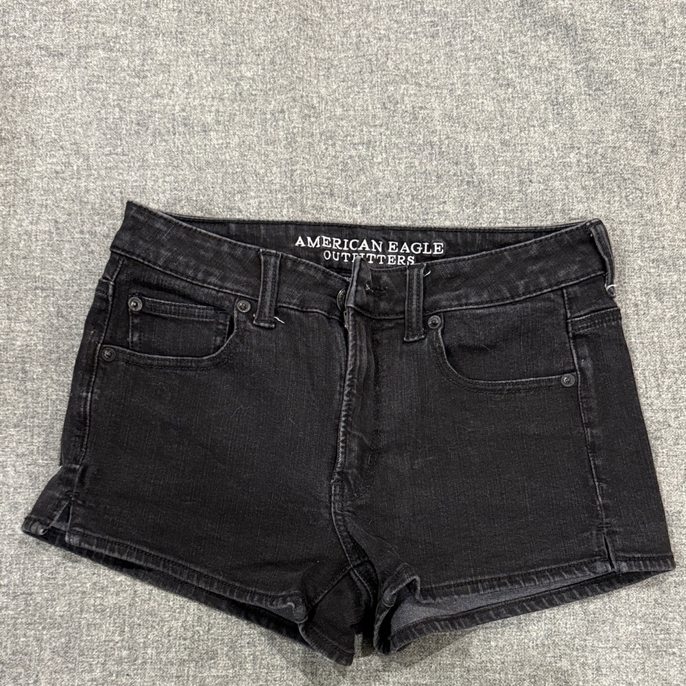 American Eagle Outfitters Black Jean Shorts